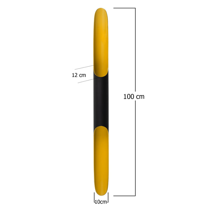 Dimehouse Wandlamp Zwart Glas Lyra