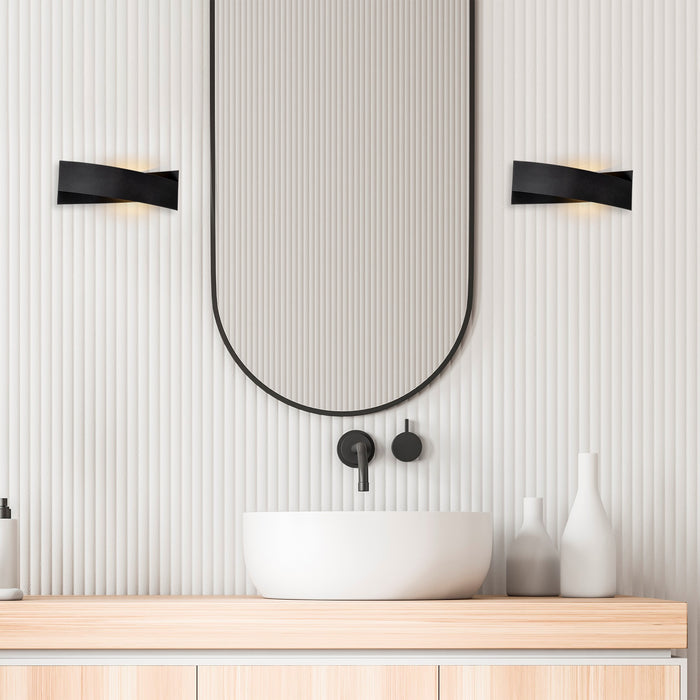 Dimehouse Wandlamp Zwart Metaal Nebula