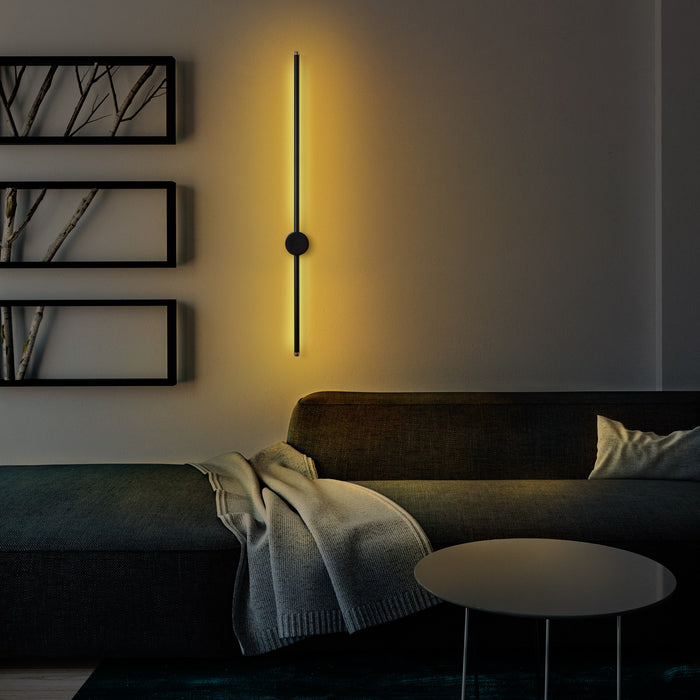 Dimehouse Wandlamp Zwart Metaal Vortex
