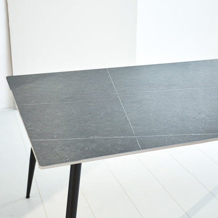 Dimehouse Eettafel Jules Sintered Stone Marmerlook Grijs