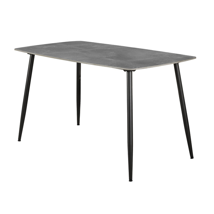 Dimehouse Eettafel Leny Lichtgrijs Keramiek 140x80 Cm