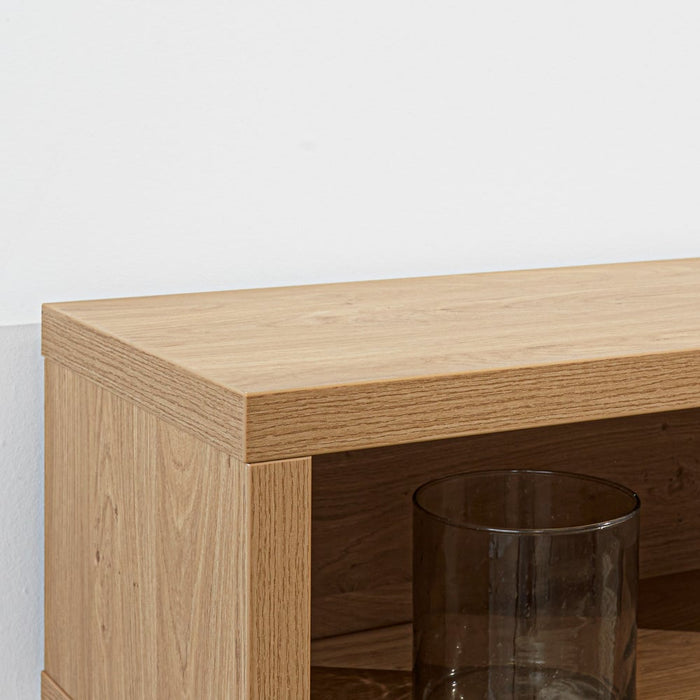 Dimehouse Hang TV Meubel Bernie Rustiek Eiken Melamine 125 X 30 X 35 Cm