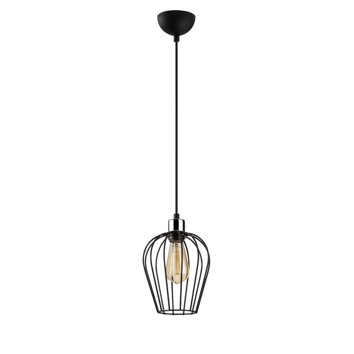 Dimehouse Hanglamp 1-lichts 20 Cm Zwart Metaal Predator