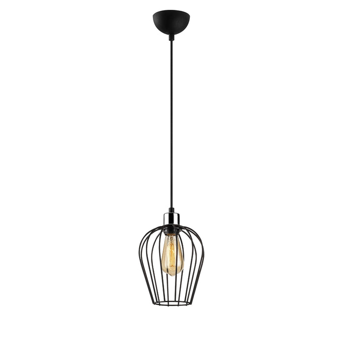 Dimehouse Hanglamp 1-lichts 20 Cm Zwart Metaal Predator