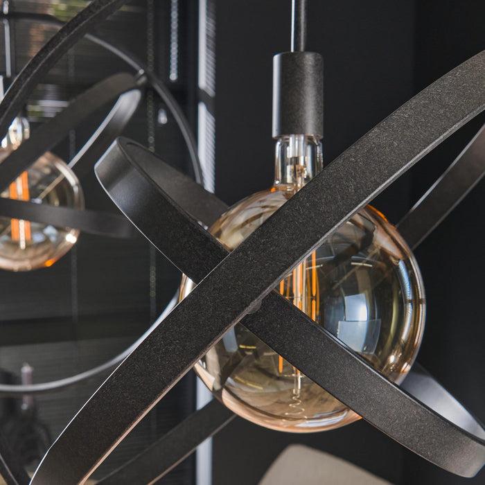 Dimehouse Hanglamp Industrieel Galaxy 2-lichts Metaal