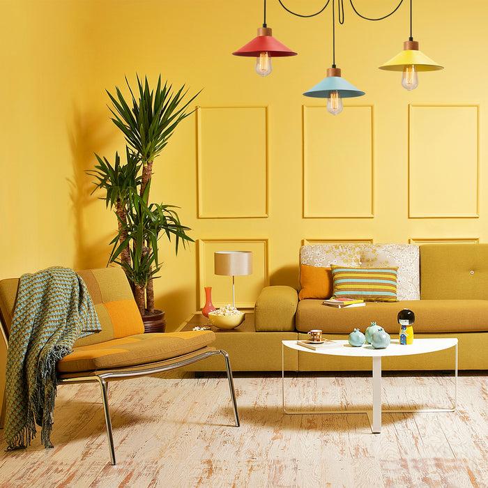 dimehouse Hanglamp Multicolor 3-lichts Metaal Virtu