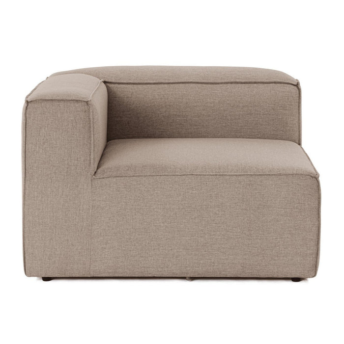 Dimehouse Hoek Element Links Modulaire Bank Fora Bruin