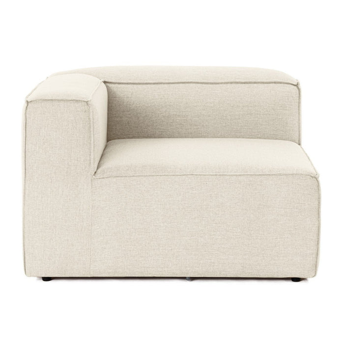 dimehouse Hoek element links modulaire bank Fora ecru