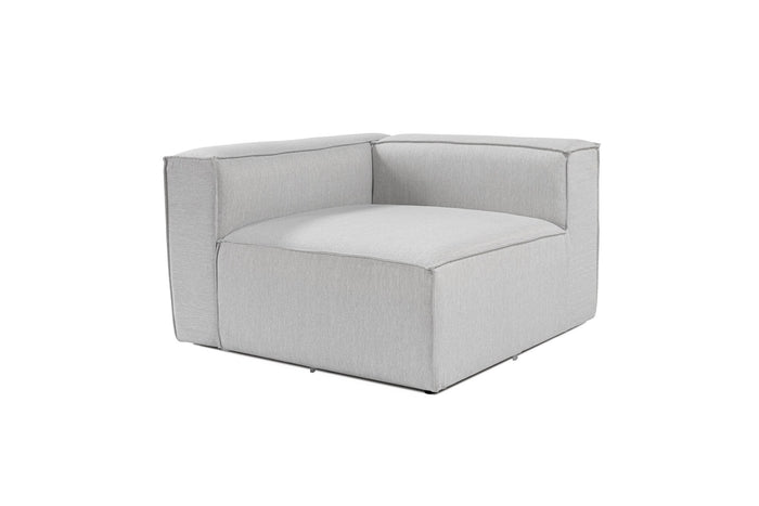 Dimehouse Hoek Element Links Modulaire Bank Fora Lichtgrijs