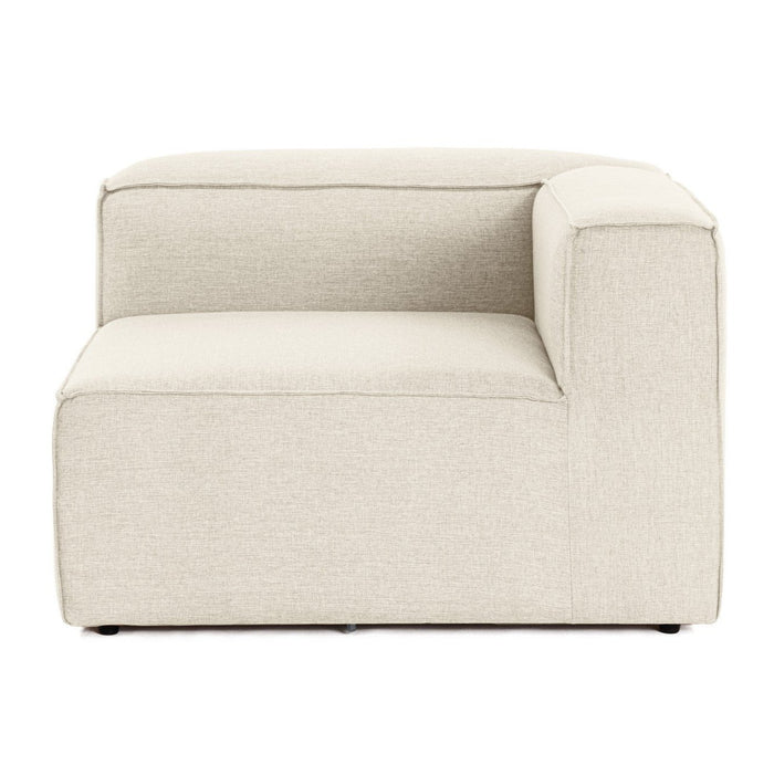 dimehouse Hoek element rechts modulaire bank Fora ecru