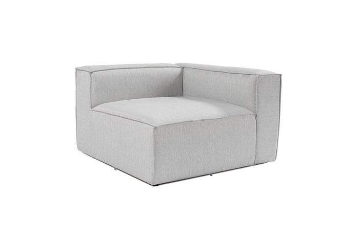 Dimehouse Hoek Element Rechts Modulaire Bank Fora Lichtgrijs