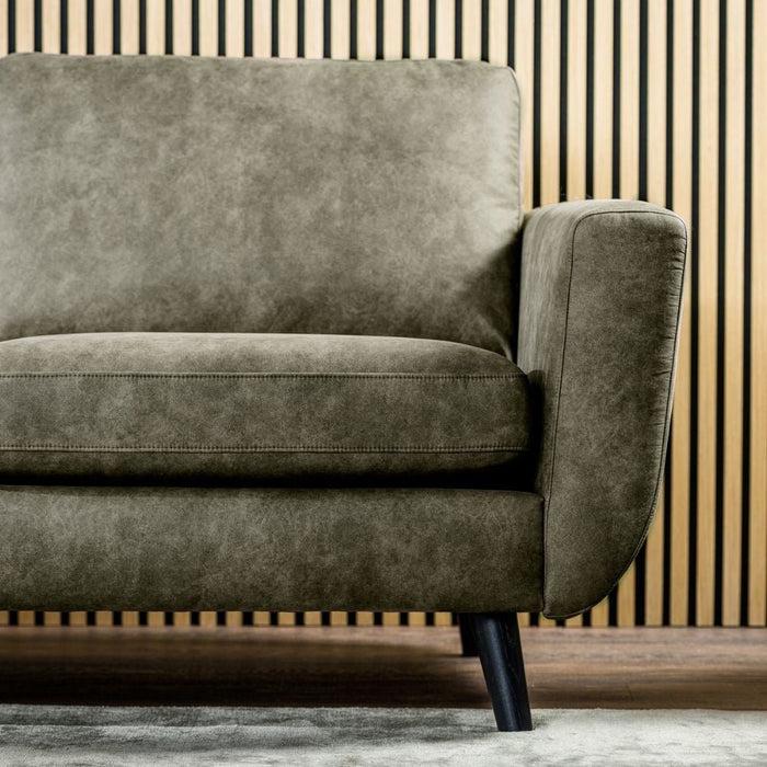 Dimehouse Hoekbank Gwen Stof Olijfgroen Links En Rechts