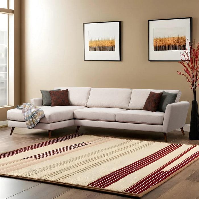 Dimehouse Hoekbank Met Slaapfunctie Links Mayorka Beige