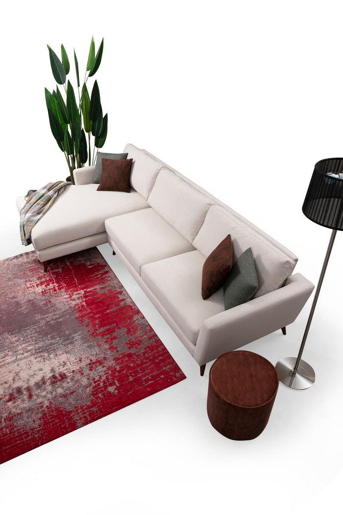 Dimehouse Hoekbank Met Slaapfunctie Links Mayorka Beige