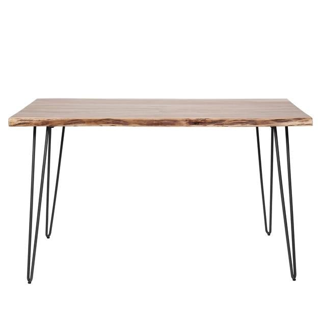 Dimehouse Industriële Eettafel Novi Acaciahout 130x70