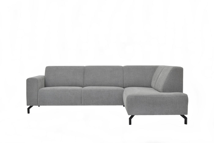 Dimehouse Industriële Hoekbank Stof Grijs Verona Rechts