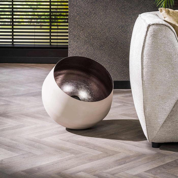 Dimehouse Industriële Tafellamp Basel Naturel Grijs Ø50