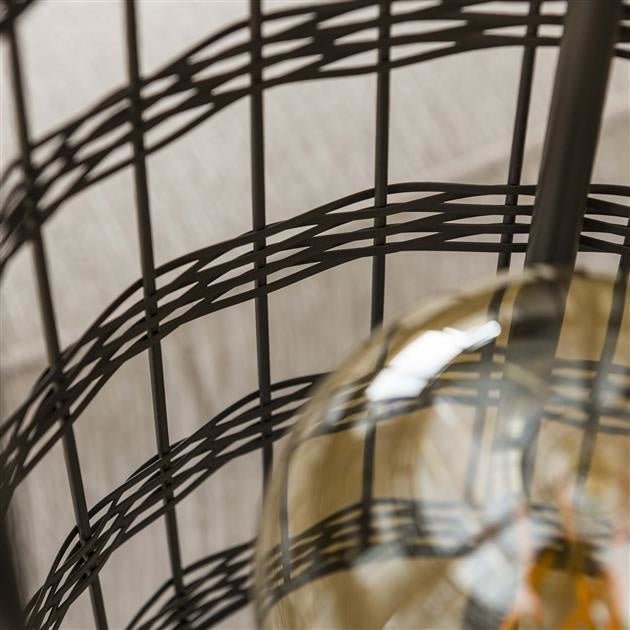 Dimehouse Industriële Vloerlamp Mori 2-Lichts Zwart