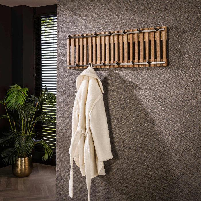 dimehouse Kapstok Vera 13 Haken Mangohout Zandkleur