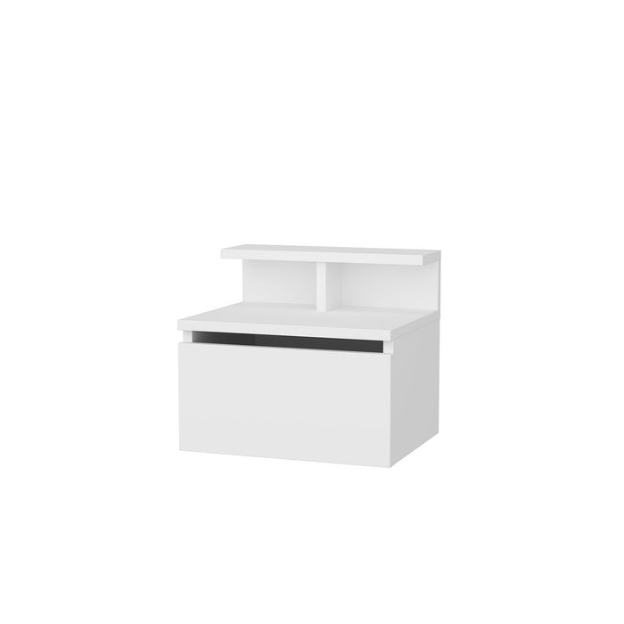 Dimehouse Nachtkastje Alice Wit Melamine 39 8x35x35 Cm