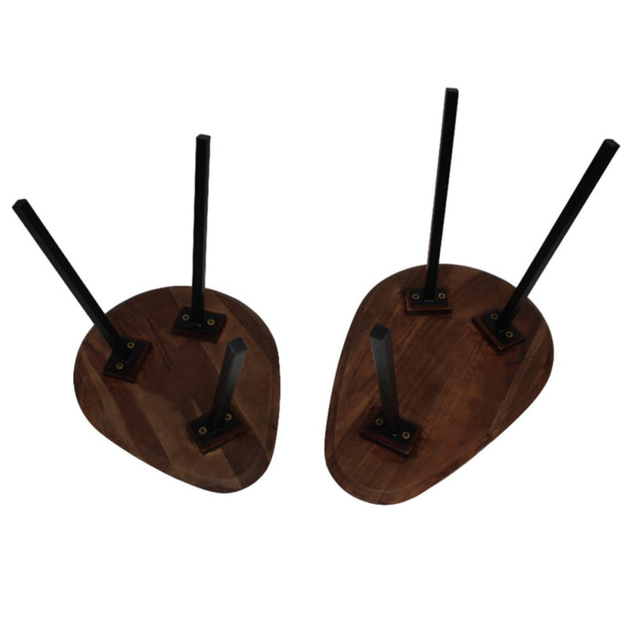 Dimehouse Organische Salontafel Set Van 2 Leyla Acaciahout