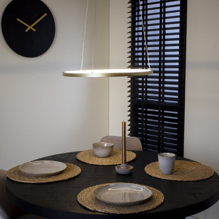 Dimehouse Ring Hanglamp Elaine Metaal Goud Circel 1 Ring