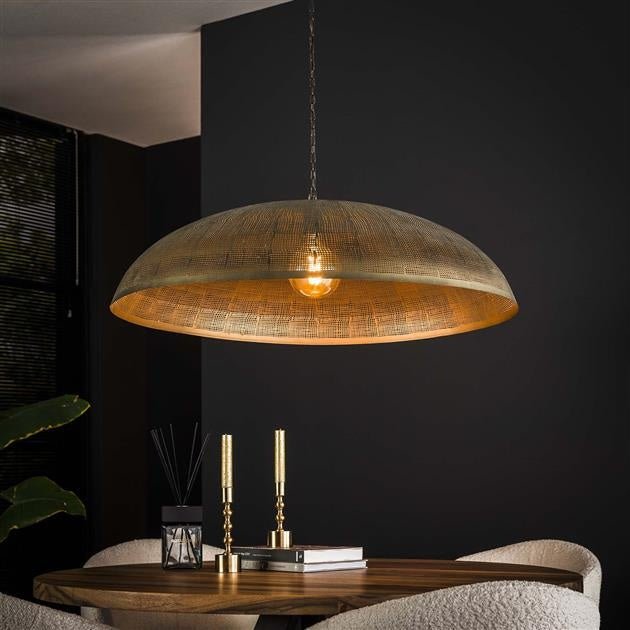 dimehouse Ronde hanglamp Danique Ø90 cm metaal brons