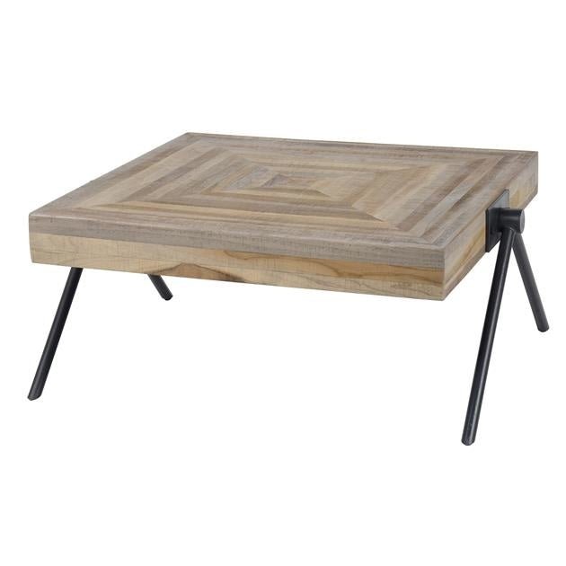 Dimehouse Salontafel Sean Vierkant Teakhout 70x70 Cm