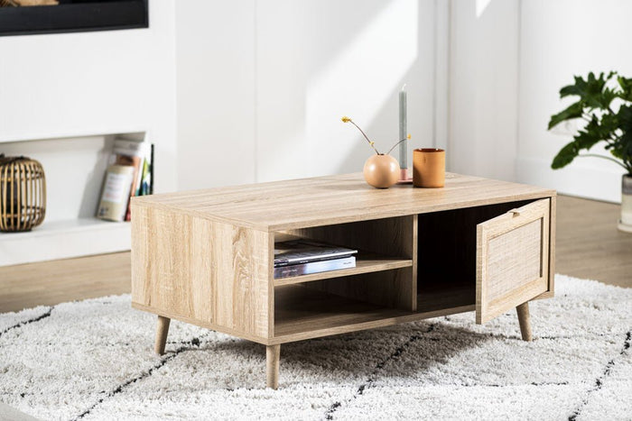 Dimehouse Salontafel Silke Sedona Eikenlook 100x60 Cm