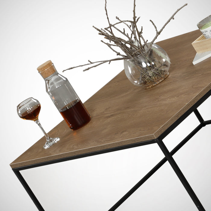 Dimehouse Salontafel Vierkant 75x75 Cm Pola - Hout Melamine