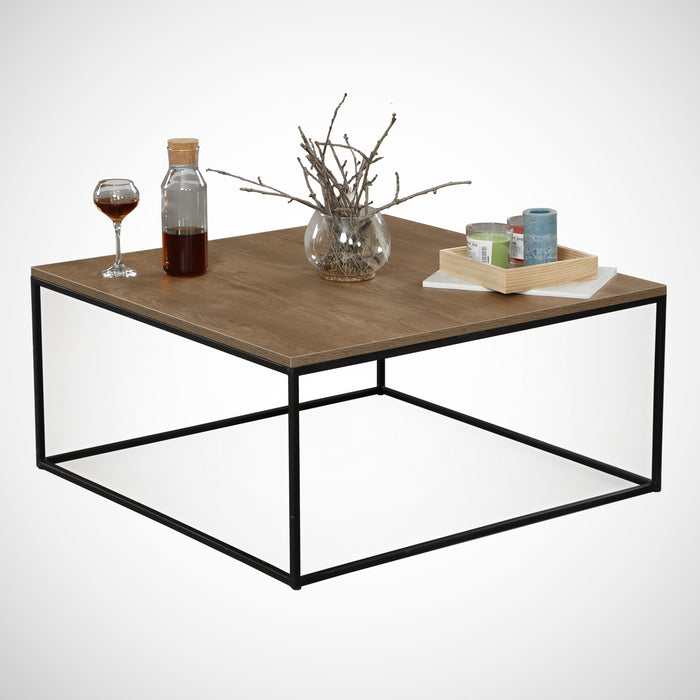 dimehouse Salontafel Vierkant 75x75 cm Pola - Hout Melamine