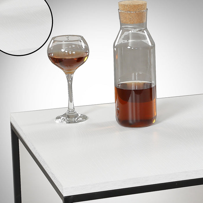 Dimehouse Salontafel Vierkant 75x75 Cm Pola - Wit Melamine