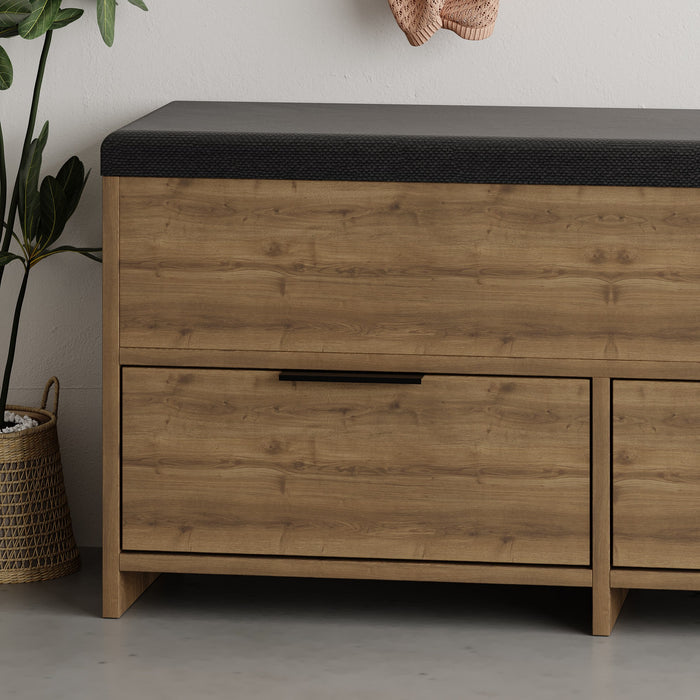 Dimehouse Schoenenkast Cove Naturel Melamine 106x50x34 Cm