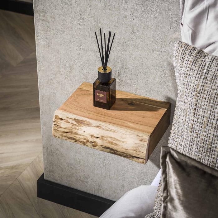 dimehouse Set van 2 Zwevende Nachtkastjes Acaciahout Freya Klein