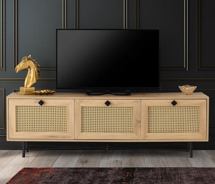 Dimehouse TV Meubel Alcazar Eik Melamine 180x60x40 Cm