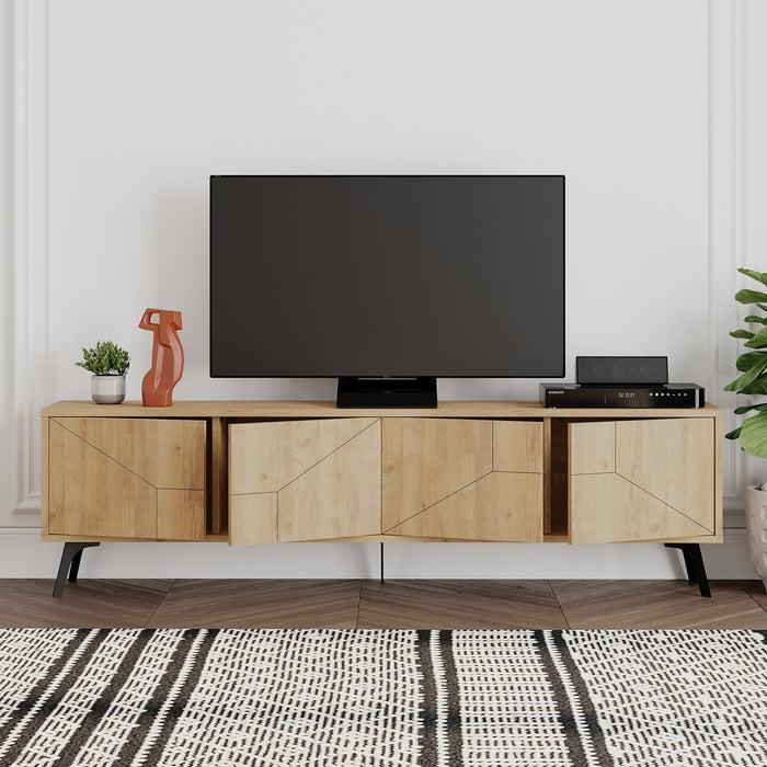 Dimehouse TV Meubel Dune Eik Melamine 180x50x29 6 Cm