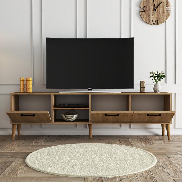 Dimehouse TV Meubel Exxen Eik Melamine 180x52x35 Cm