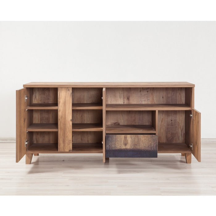 Dimehouse TV Meubel Marina Mila Atlantisch Dennenhout Melamine 160x76x45 Cm