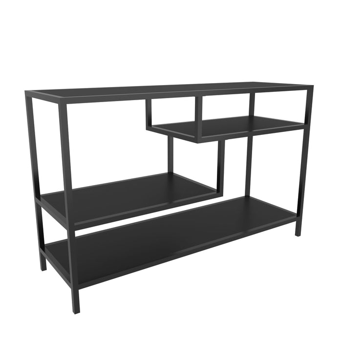 Dimehouse TV Meubel Robbins Black Antraciet Zwart Melamine 120x75x39 Cm