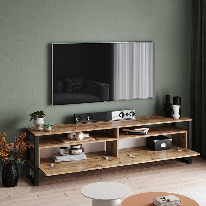 Dimehouse TV Meubel Set Sable Atlantisch Dennenhout Melamine 180x56x35 5 Cm
