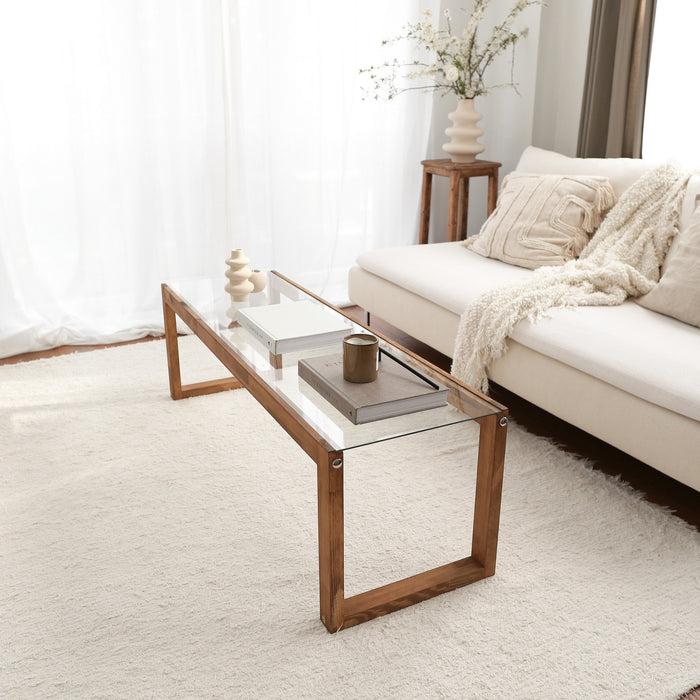 Dimehouse TV Meubel Via Naturel Hout Dennenhout 130x40x40 Cm