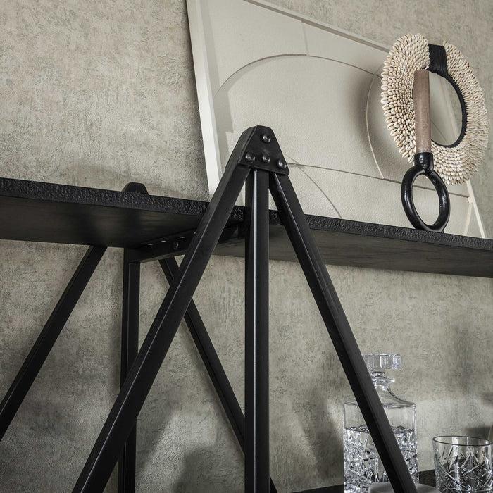 Dimehouse Wandkast Loek 5-laags Metaal Grijs 220 Cm