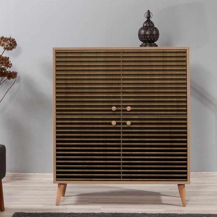 Dimehouse Wandkast Multilux Sonoma Eik Melamine 95x111x36 Cm