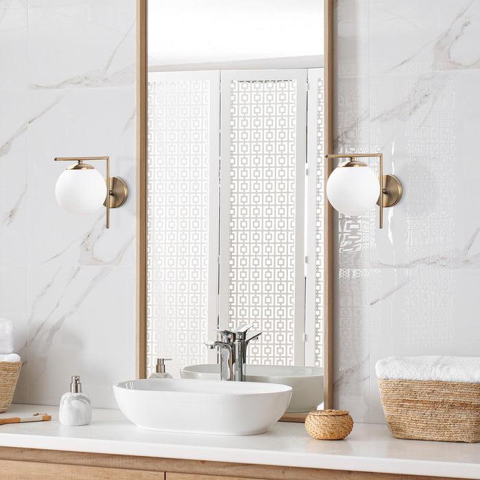 Dimehouse Wandlamp 1-lichts Koperkleurig Metaal Haven