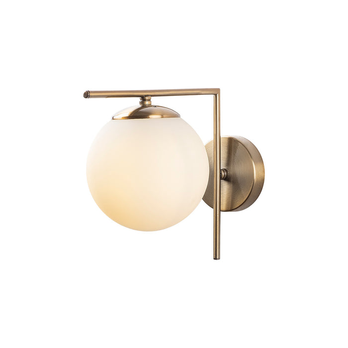 Dimehouse Wandlamp 1-lichts Koperkleurig Metaal Haven