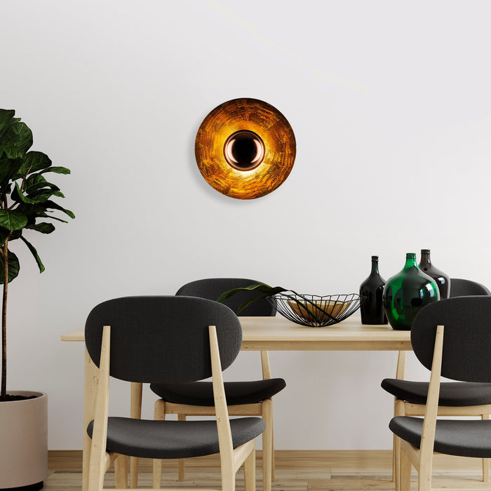 Dimehouse Wandlamp Koperkleurig 38 Cm Metaal Elevate