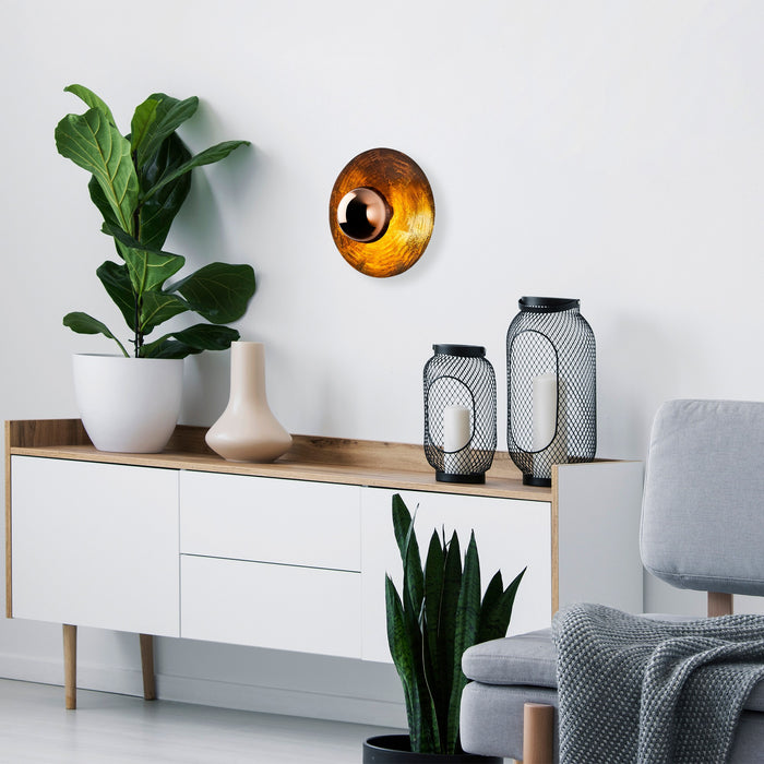 dimehouse Wandlamp Koperkleurig 38 cm Metaal Elevate