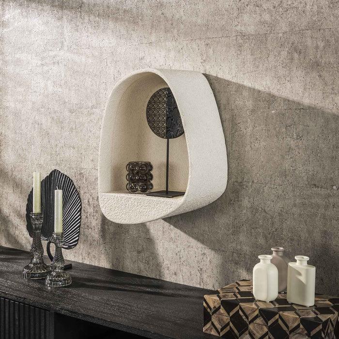 dimehouse Wandrek Zaya druppelvorm marmer composiet