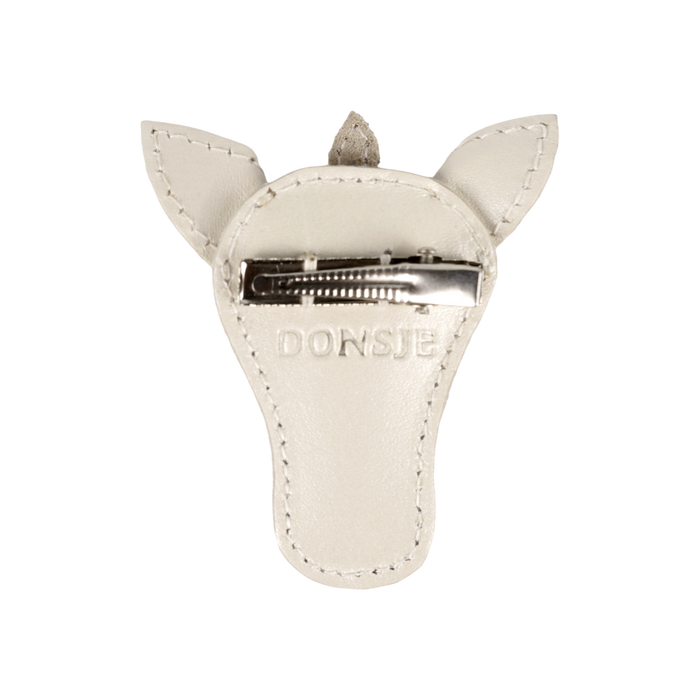Donsje Blinc Clip | Unicorn | Off White Metallic Leather