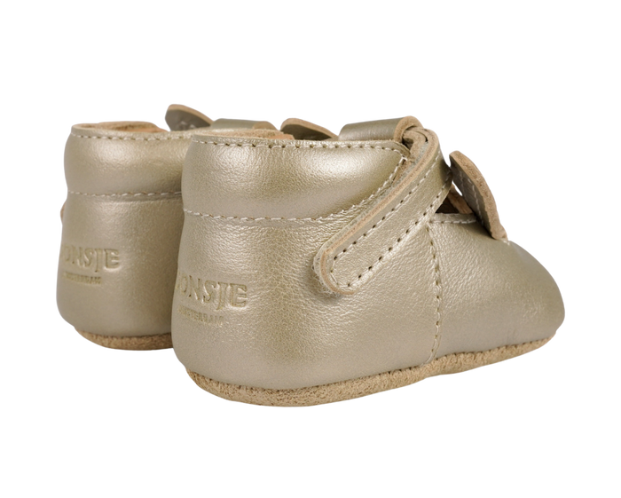 Donsje Blinc Shoes | Bunny | Champagne Metallic Leather